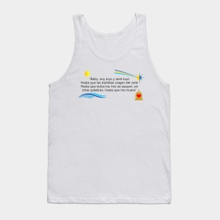 I´m yours, soy tuyo Tank Top